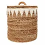 Laundry baskets - The Banana Stitched Laundry Baskets - L - BAZAR BIZAR LIVING