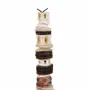 Decorative objects - The Money Shell on Stand - Black White - L - BAZAR BIZAR LIVING