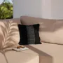 Cushions - The Drizle Cushion Cover - Black White - BAZAR BIZAR LIVING
