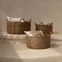Boîtes de rangement  - Les Quatre Mains Panier - Naturel - S - BAZAR BIZAR LIVING