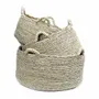Boîtes de rangement  - Les Quatre Mains Panier - Naturel - S - BAZAR BIZAR LIVING