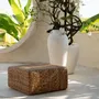 Ottomans - The Hyacinth Pouffe Square - Natural - M - BAZAR BIZAR LIVING