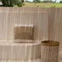 Cushions - The Raffia Stamp Cushion Cover - Natural - BAZAR BIZAR LIVING