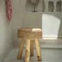 Stools - The Raffia Stool - Natural - BAZAR BIZAR LIVING