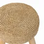 Stools - The Raffia Stool - Natural - BAZAR BIZAR LIVING