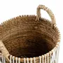 Storage boxes - The Straight Stitched Macrame Basket - Natural White - L - BAZAR BIZAR LIVING