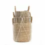 Storage boxes - The Straight Stitched Macrame Basket - Natural White - L - BAZAR BIZAR LIVING