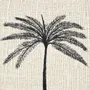 Cushions - The Gili Palm Cushion Cover - Natural Black - BAZAR BIZAR LIVING