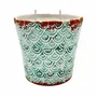 Candles - summer scales ceramic scented candle size L - WAX DESIGN - BARCELONA