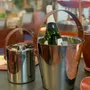 Plats et saladiers - Seau à glace et à champagne en argent - SOL & LUNA
