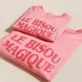 Apparel - The magic kiss t-shirt for women in organic cotton - ÉMOI ÉMOI