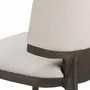 Chairs - Light grey fabric chair - ANGEL CERDÁ