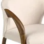 Chairs - Cream velvet chair - ANGEL CERDÁ
