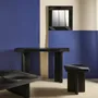 Coffee tables - WABI universe in wood and black rattan - CFOC