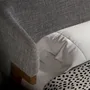 Beds - Grey fabric bed - ANGEL CERDÁ