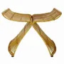 Stools - Rattan and wrought iron stool BUTTERFLY - CFOC