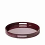 Trays - SIGNATURE round lacquer tray - CFOC