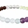 Bracelets - 7 Chakras stones A 6mm pearls bracelet - ARABESK