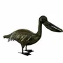 Outdoor decorative accessories - Pelican Recycled Metal Sculpture 50cm - TERRE SAUVAGE