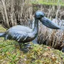 Outdoor decorative accessories - Pelican Recycled Metal Sculpture 50cm - TERRE SAUVAGE