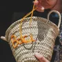 Children's party decorations - Personalized Easter Basket - Hand Embroidered, Unique for You - ORIGINAL MARRAKECH