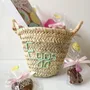 Children's party decorations - Personalized Easter Basket - Hand Embroidered, Unique for You - ORIGINAL MARRAKECH
