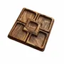 Platter and bowls - Sheesham Wooden Naby Snack Tray - Stylish, Practical - MAISON ZOE