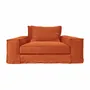 Canapés - Canapé Portobello orange mécanique - 1 place - JOLI JOUR PARIS