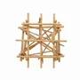 Dining Tables - MIKADO round rattan table 135 cm diameter - KOK MAISON