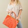 Bags and totes - Red & Gold HandBag Reversible - KORES ACCESSORIES