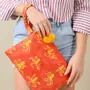 Sacs et cabas - Red Octopus Wristlet Bag - KORES ACCESSORIES