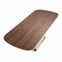 Dining Tables - Rectangular dining table in walnut and beige wood - ANGEL CERDÁ