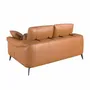 Sofas - 2 seater sofa brown leather - ANGEL CERDÁ