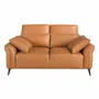 Sofas - 2 seater sofa brown leather - ANGEL CERDÁ