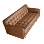 Sofas - Chester 2 seater sofa in dark brown leather - ANGEL CERDÁ