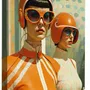Affiches - Collection NumericEric - BLUE SHAKER