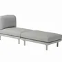 Lawn sofas   - CLUB garden chair without armrest - COUTURE JARDIN