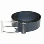 Petite maroquinerie - Ceinture en cuir OSVALD bleu marine - MONSIEUR CHARLI