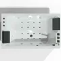 Bathtubs - Whirlpool Bathtub BRAVA DUO Jets 2 People L. 170 x W. 100cm, SPALINA - SPALINA