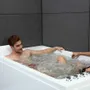 Bathtubs - Whirlpool Bathtub BRAVA DUO Jets 2 People L. 170 x W. 100cm, SPALINA - SPALINA