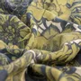 Foulards et écharpes - Chèche en laine mélangée imprimée GENZO vert - MONSIEUR CHARLI
