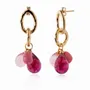 Jewelry - 22 carat gold-plated earrings and artisan Murano glass - CHAMA NAVARRO