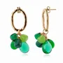 Bijoux - Boucles d'oreilles verre Murano plaqué or artisan Laleti Collection - CHAMA NAVARRO
