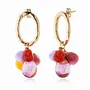 Bijoux - Boucles d'oreilles verre Murano plaqué or artisan Laleti Collection - CHAMA NAVARRO