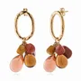 Bijoux - Boucles d'oreilles verre Murano plaqué or artisan Laleti Collection - CHAMA NAVARRO