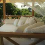 Gazébos, belvédères et pavillons de jardin - HONEYMOON - Gazebo, daybed, lit de jardin, espace détente, ombrage - HONEYMOON