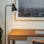 Desks - The Minimalist Modern Front Desk in Walnut  160cm x 80cm - MOR