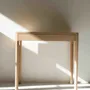 Console table - The modern and minimalist FRONT sideboard - Walnut wood - MOR