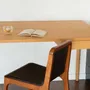 Desks - The Minimalist Modern Front Desk in Oak 120cm x 60cm oak - MOR
