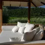 Lawn sofas - SAVANA - Gazebo, daybed, garden bed, relaxation area, shade - HONEYMOON